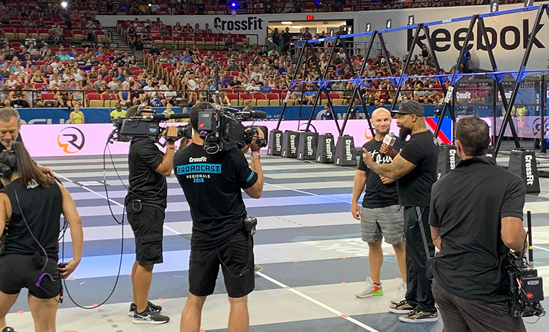 CP Communications and Carr-Hughes Productions Covers Multi-Venue CrossFit Games with Hybrid Broadcast and Production System