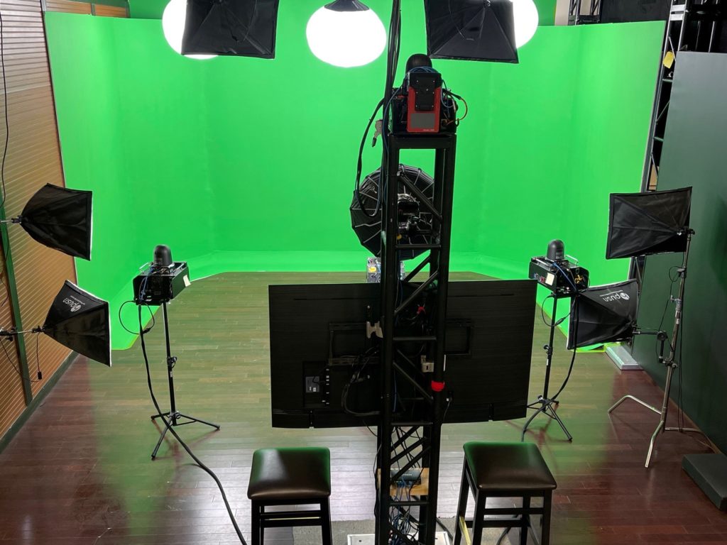 Red House Streaming upgrades with full-sized Chromakey Studio